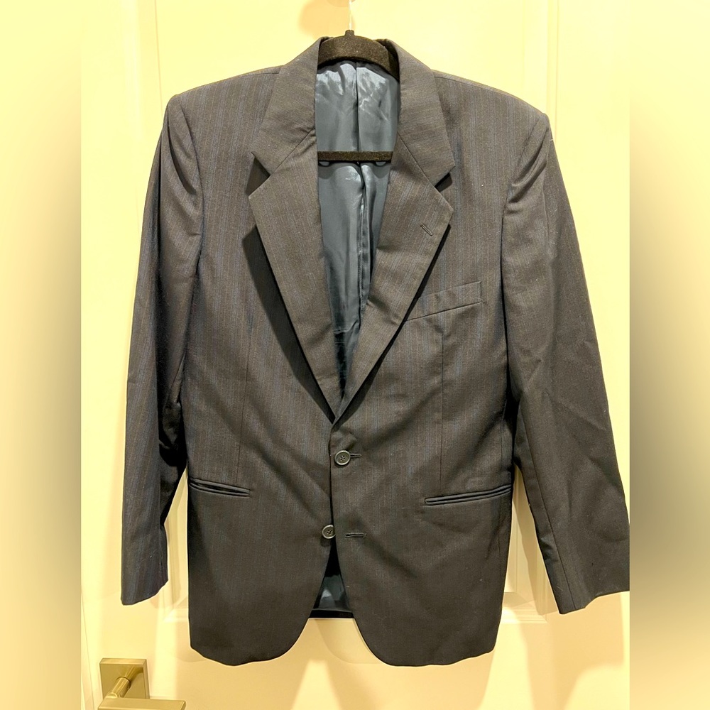 Vintage Yves Saint Laurent Navy Blazer